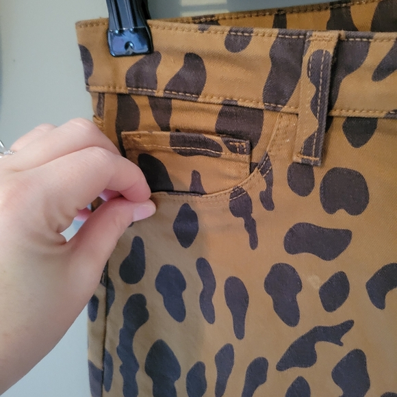 L'agence Leopard Print Skinny Pants Size 28 - Picture 4 of 13